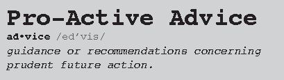 Pro-Active Advice