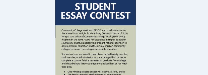 Student Essay Contest