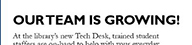 The Learning Commons Tech Desk