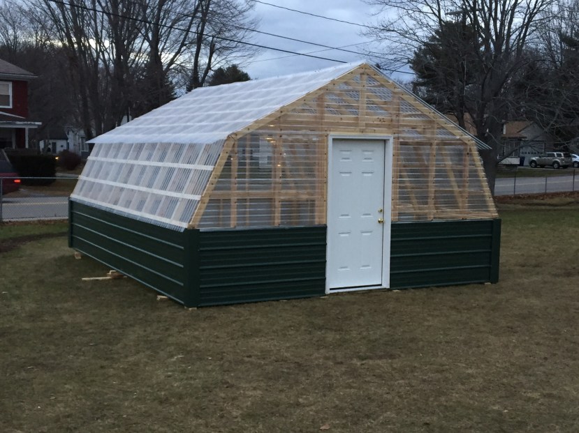Putting the “Community” in Community College –  PTK Builds a Greenhouse at a Local Elementary School