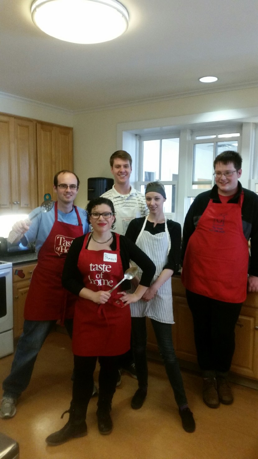 The SMCC Business Club volunteers at The Ronald McDonald House in Portland