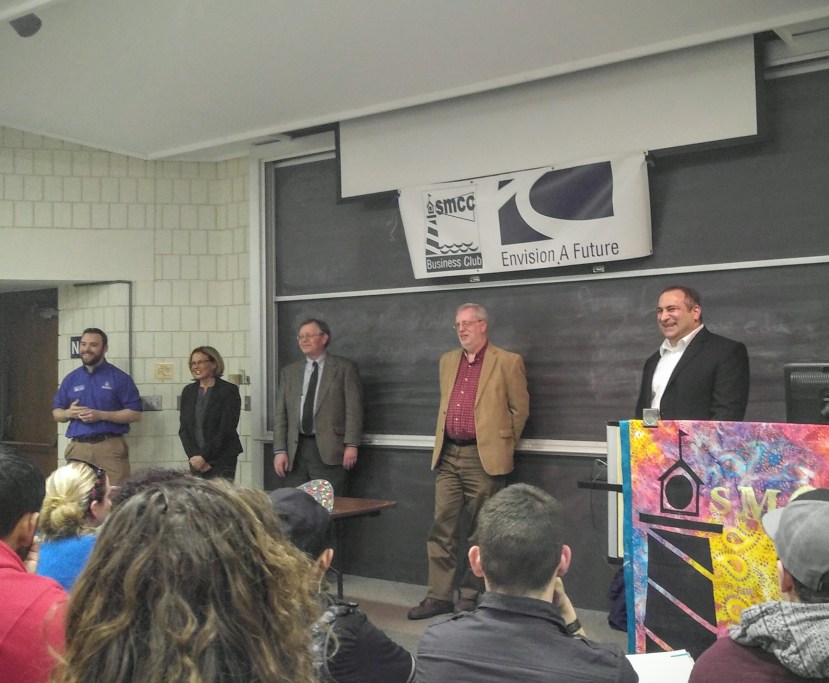 SMCC Business Club Speaker Series – April 14, 2016