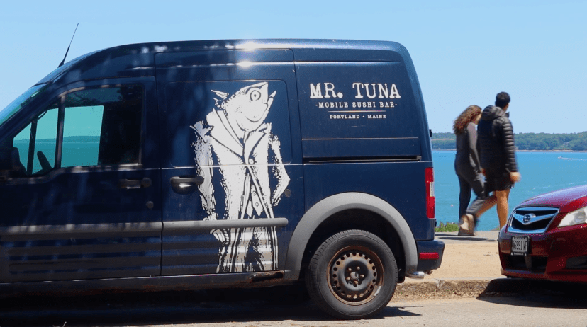 Maine Food Trucks Face Uphill Battle After Being Moved to a Lower Parking Lot